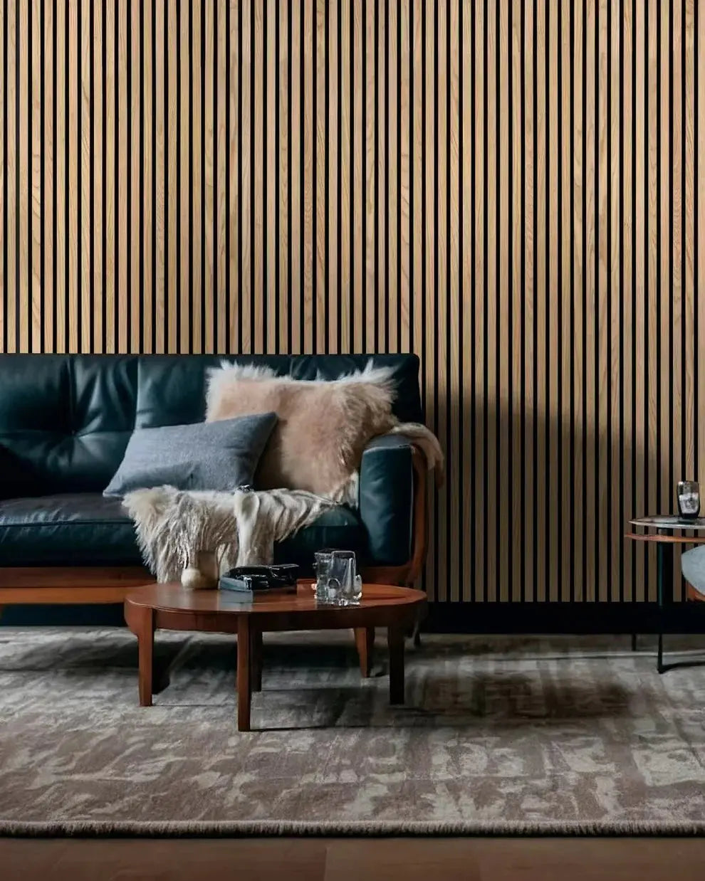 Akustikpaneel Nussbaum2600x600x21mm JVL Design