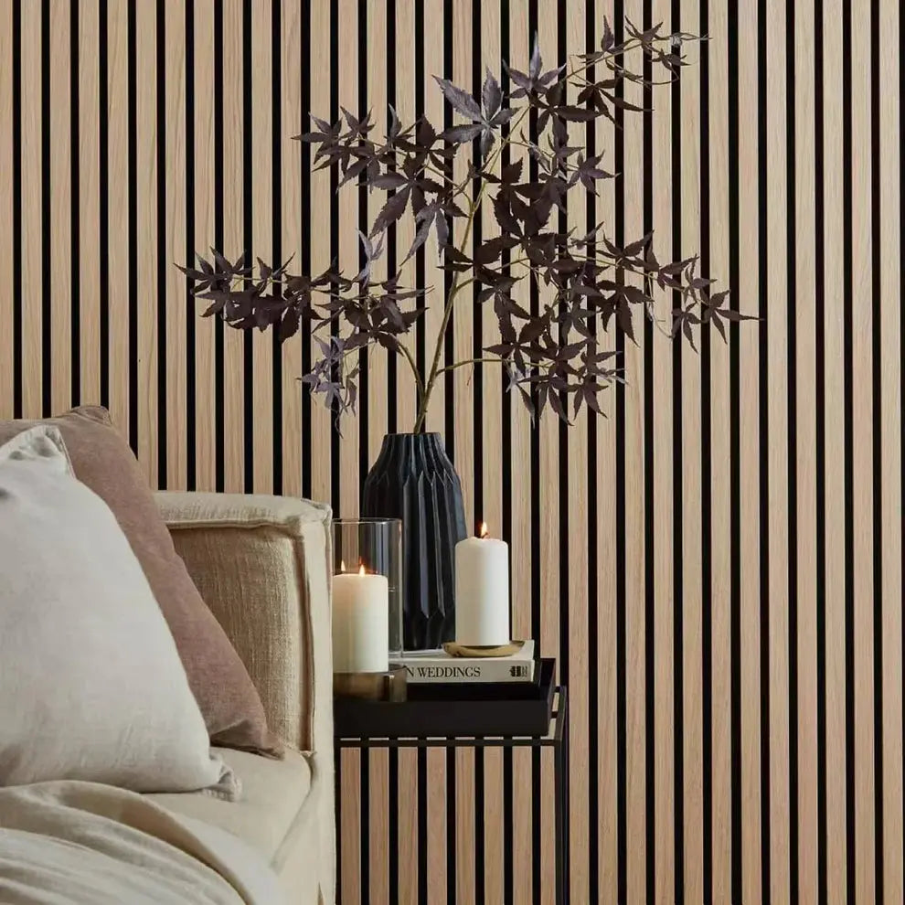 Akustikpaneel Nussbaum2600x600x21mm JVL Design
