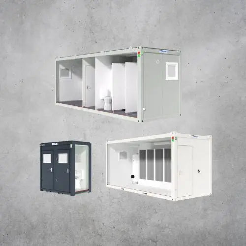 Sanitärcontainer BBT Bäuerle Bau Team