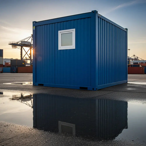 10' WC Container barrierefrei Containex