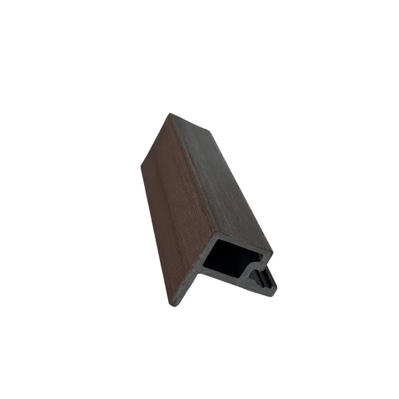 WPC-Fassadenverkleidung Abschlussprofiel Redwood 2900 x 35 x 46 mm BBT Bäuerle Bau Team