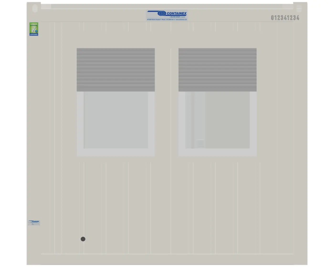 Bürocontainer BM 20' XL (3M) Containex