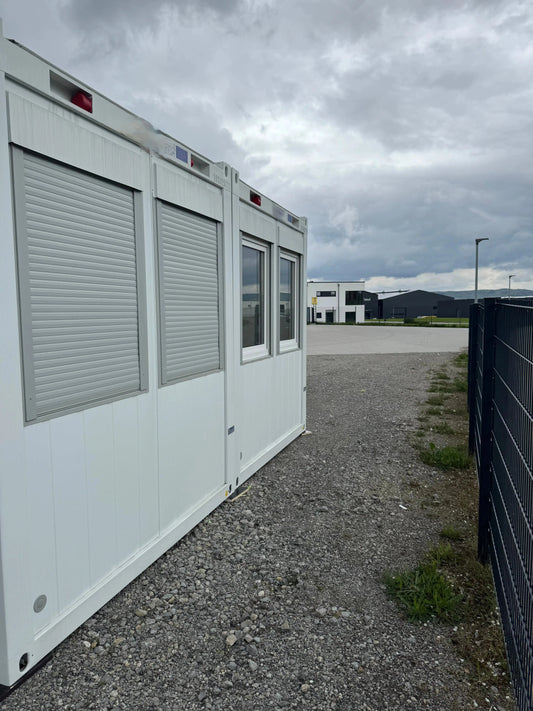 Bürocontainer BasicLine 20' RAL  9002 Grauweiß Containex