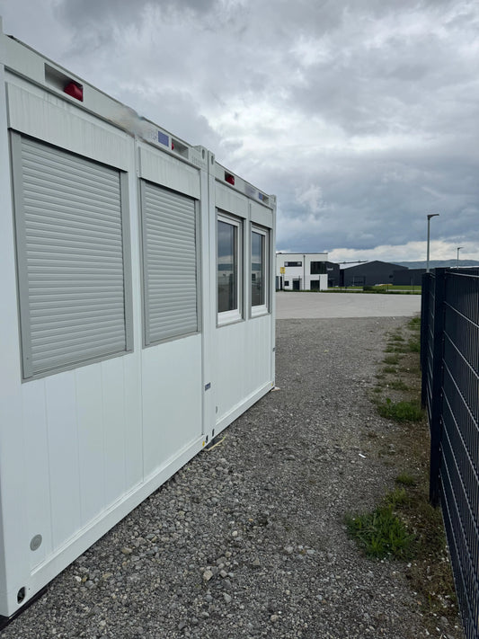 Bürocontainer BasicLine 20' RAL  9002 Grauweiß Containex