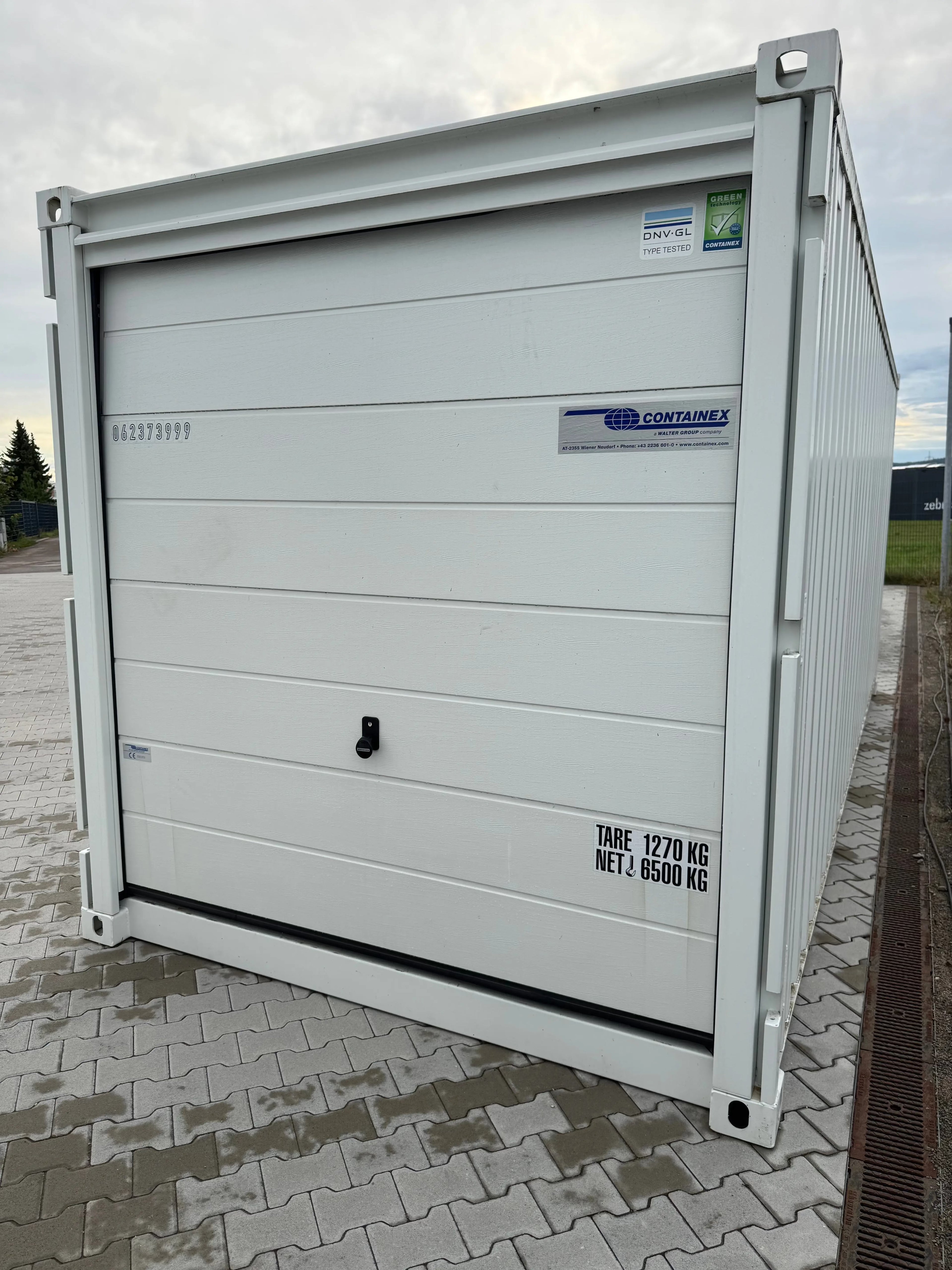 Lagercontainer 20' Rolltor BBT Bäuerle Bau Team