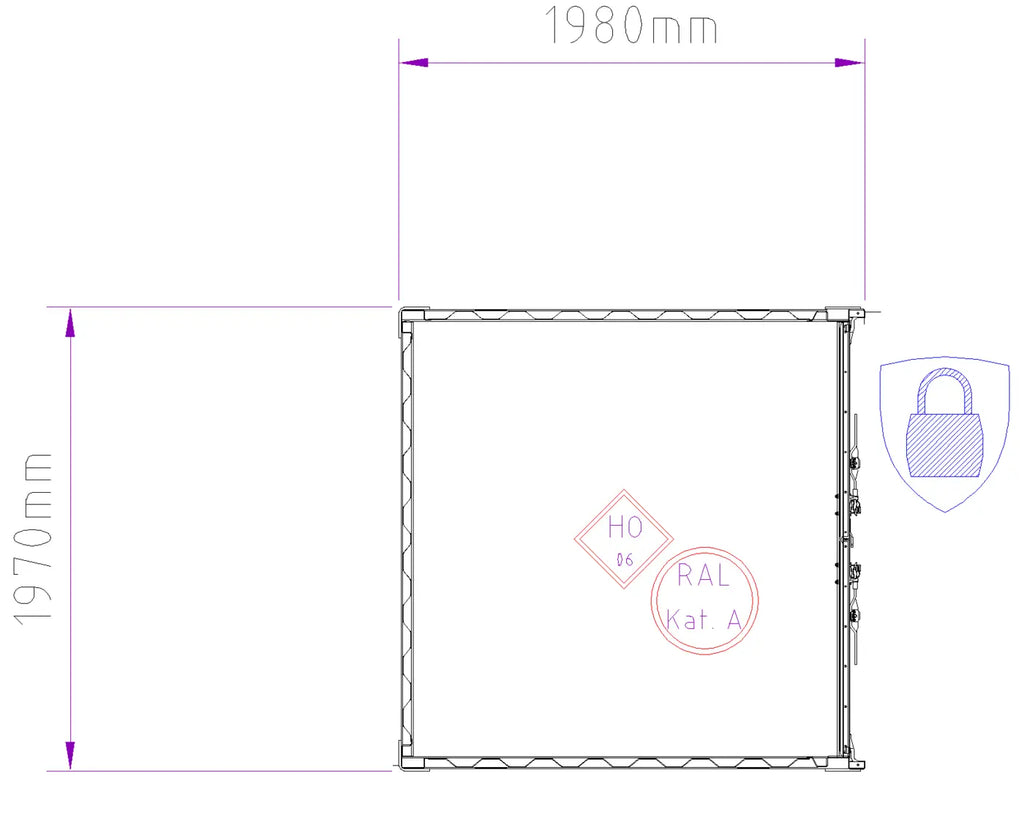 Lagercontainer 6'm BBT Bäuerle Bau Team