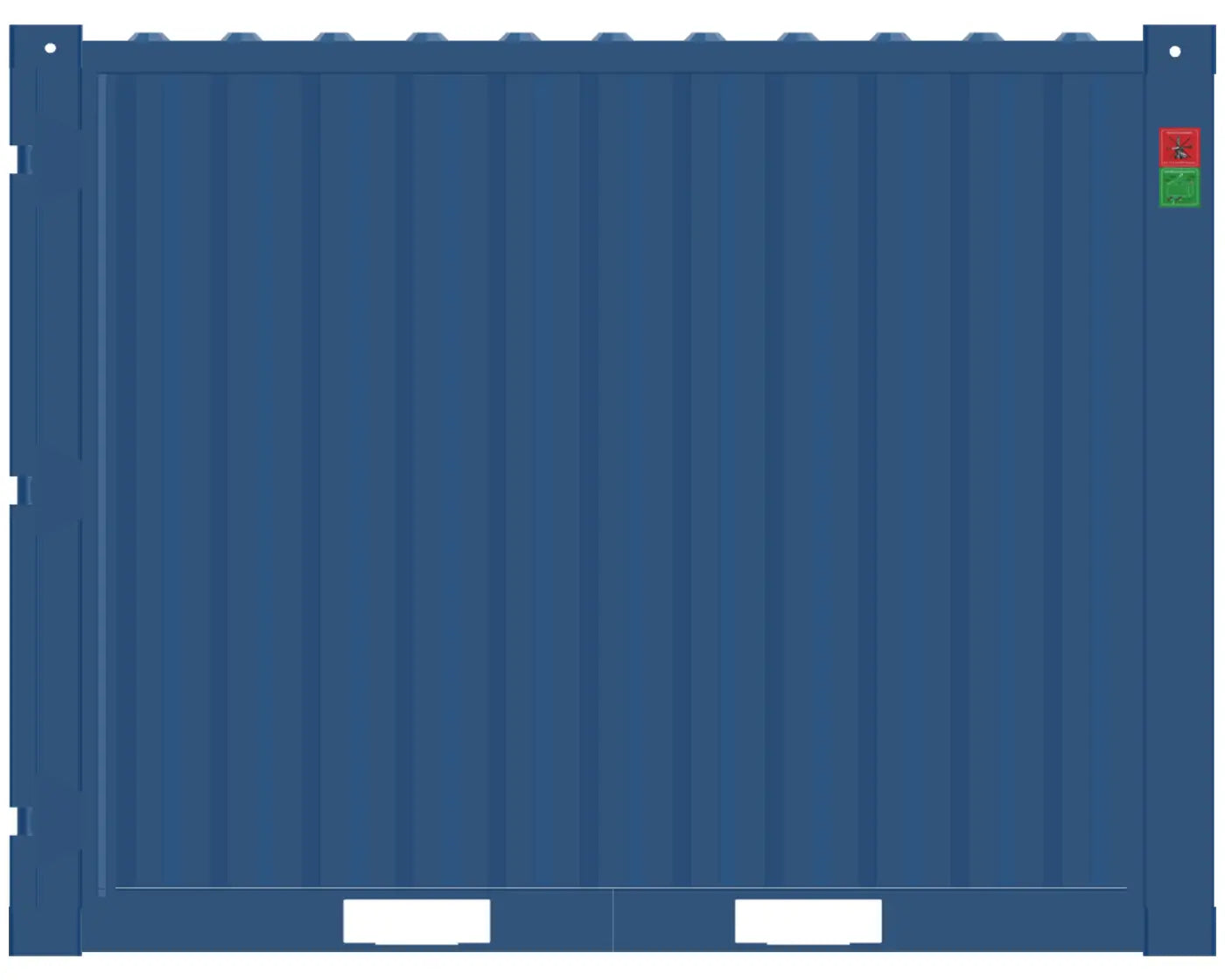 Lagercontainer 9' BBT Bäuerle Bau Team