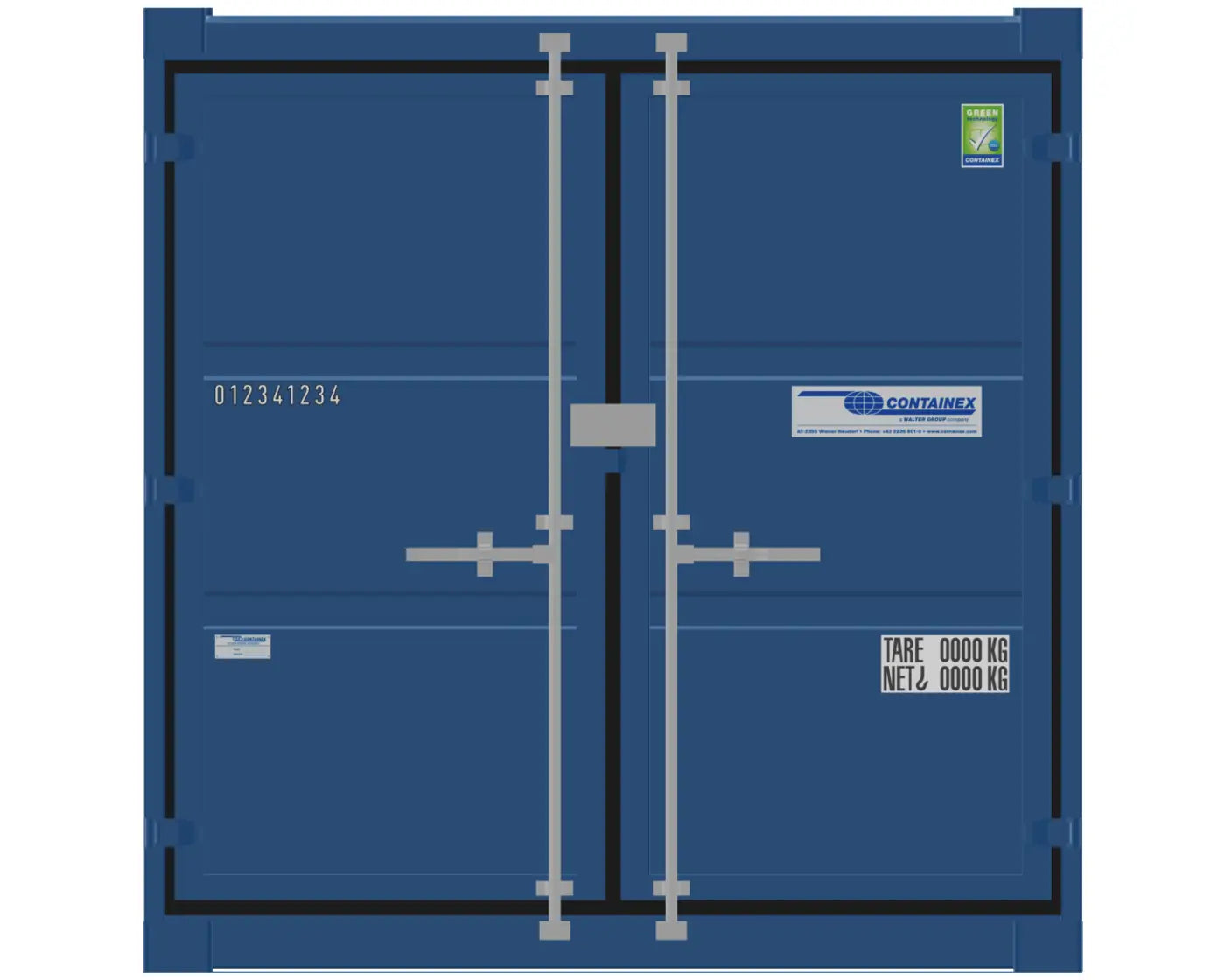 Lagercontainer 9' BBT Bäuerle Bau Team