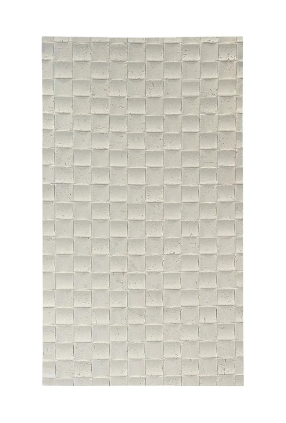 Flexibler Stein Mosaik weiß 2600x600mm (1,56m²) - 57,63 m² JVL Design