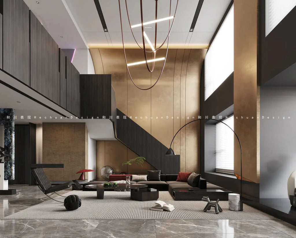 Bamboo WPC Metall-Serie Altgold 2600x1220x5mm (3,172m²) - 26,78 € m² JVL Design
