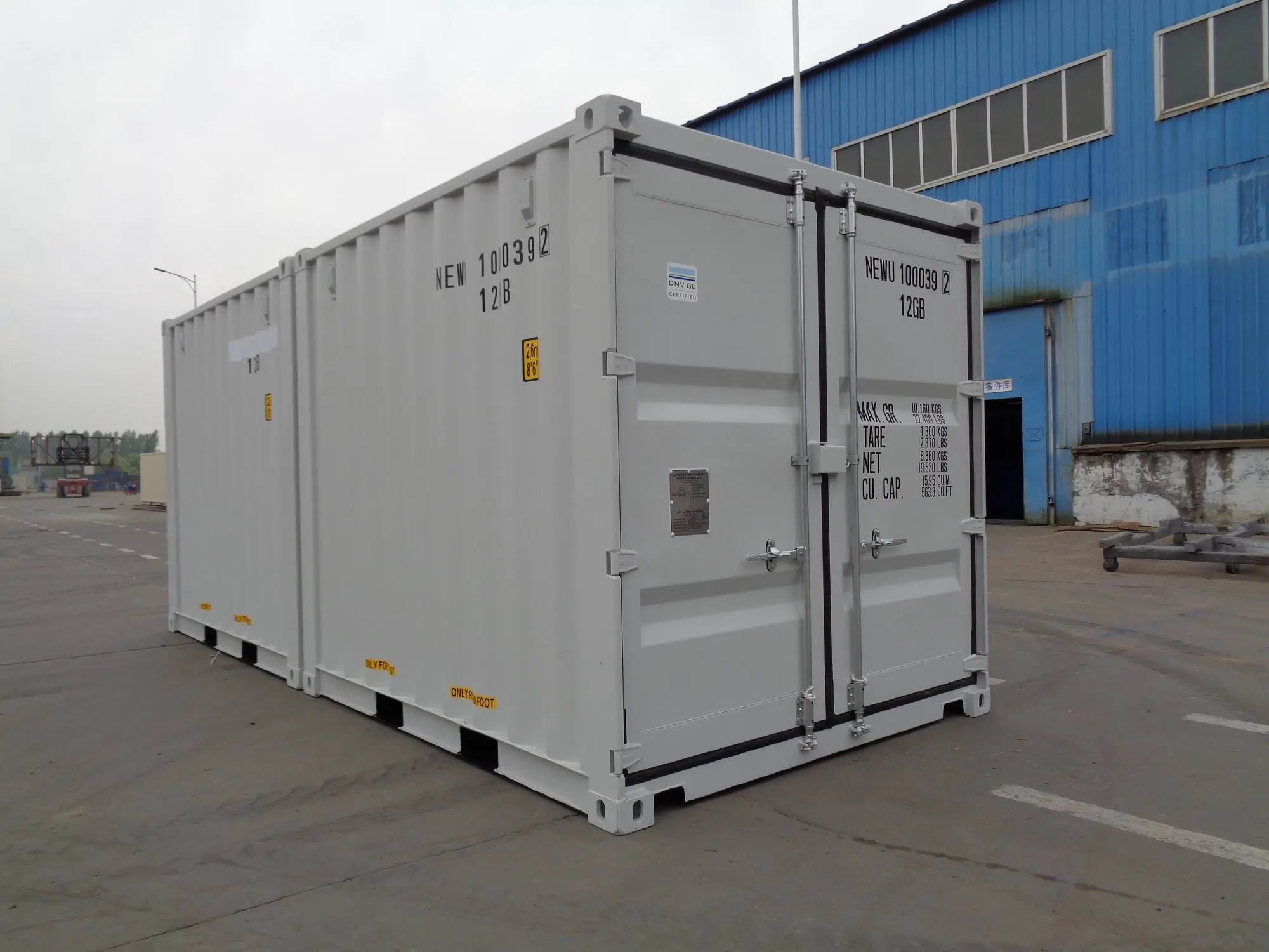 Seecontainer 10' Neuware BBT Bäuerle Bau Team