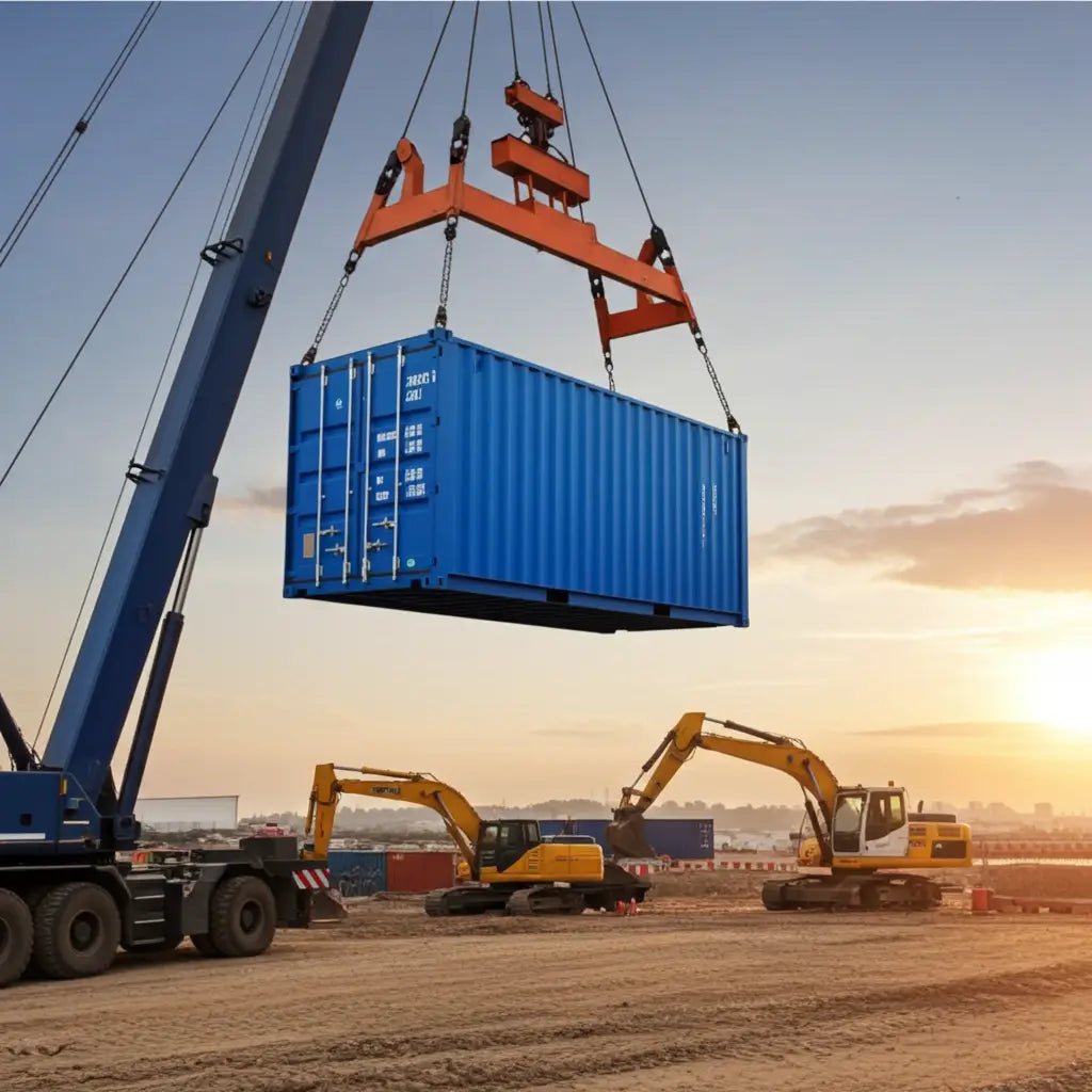 Seecontainer 20' Dry Van Neuware BBT Bäuerle Bau Team