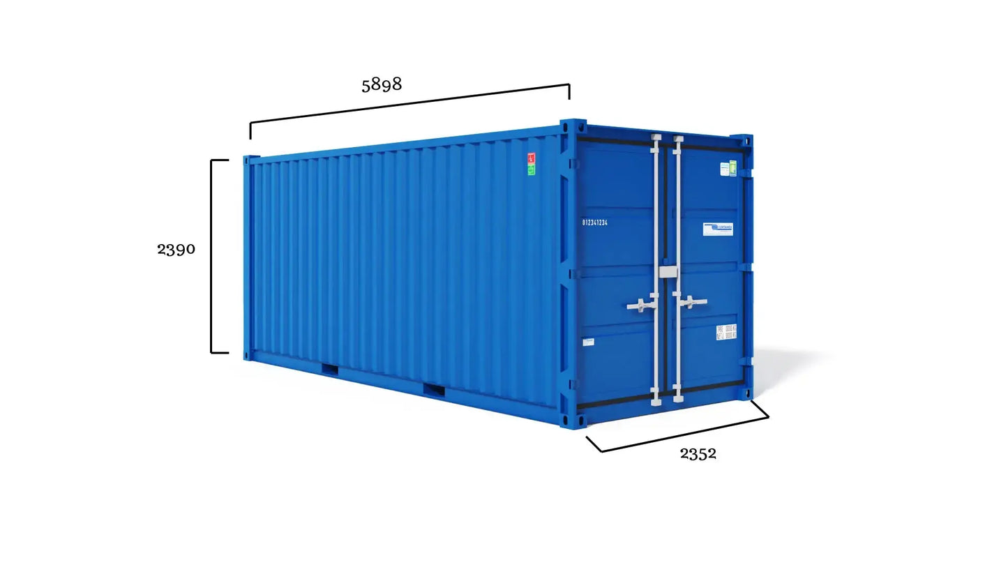 20' Fuß Seecontainer one-way ConModu