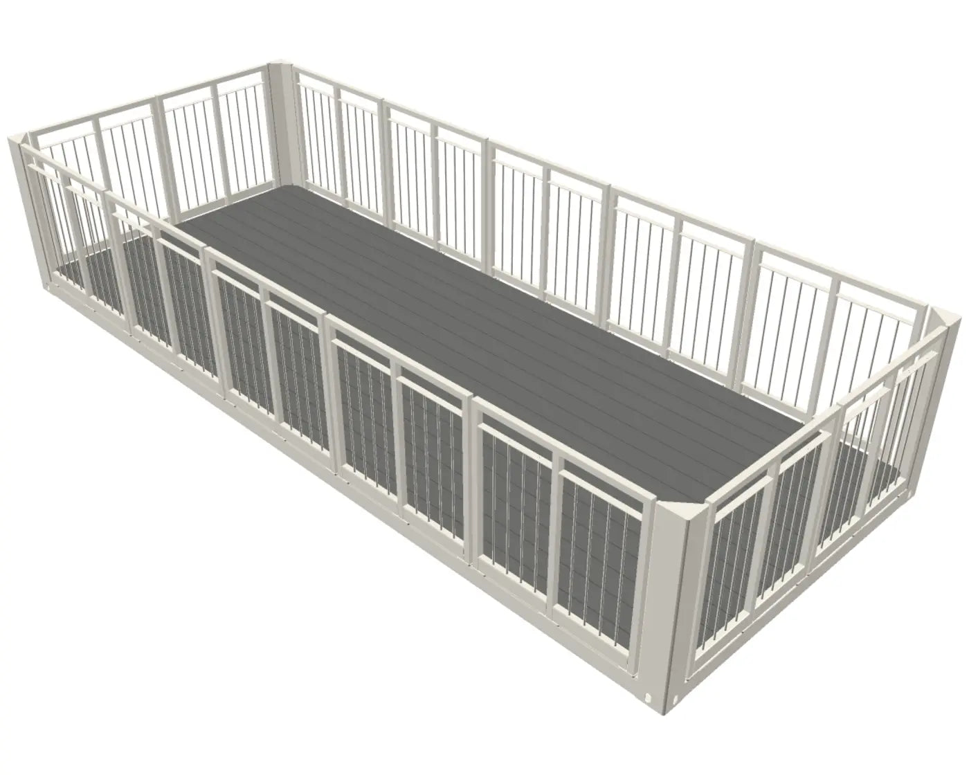 Terrassencontainer Ohne Dach 20' BBT Bäuerle Bau Team