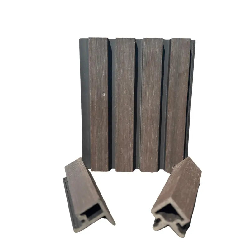 WPC Fassadenverkleidung Walnuss co-extrudiert 219x21mm Länge 2,9m - 0,635 m² JVL Design